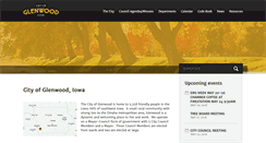Desktop Screenshot of cityofglenwood.org
